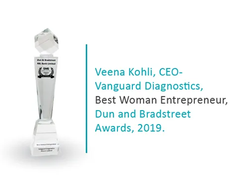 Best Woman Entrepreneur – Dun and Bradstreet Awards 2019