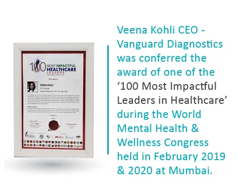 100 Most Impactful Leaders in Healthcare – World Mental Health & Wellness Congress 2019 & 2020