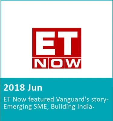 2018 Jun – ET Now featured top under 5 crore Emerging SME, Building India
